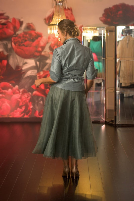 living silk mother of the bride dresses Pure Silk Wrap Dress