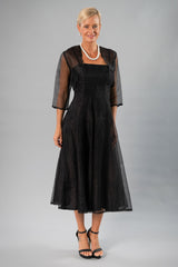 Scalloped Bolero - Black