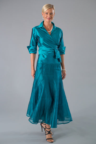 Pansy Skirt - Teal