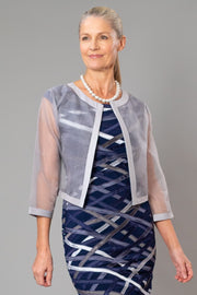 Pure Silk Organza Cocktail Jacket